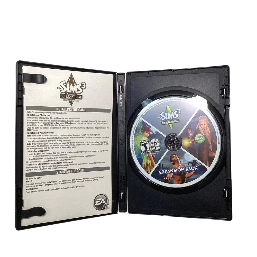 The Sims 4 Limited Edition Expansion Pack & The Sims 3 Supernatural PC Games lot